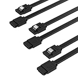 SABRENT SATA III Kabel (3 Stück), HDD SDD Datenkabel 6Gbps 51cm, mit Metall...