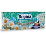 Regina 10 Kamillentücher mit Balsam und Dekor