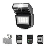 ULANZI SL03 Mini Kamerablitz mit Videolicht, GN8 6500K Kamera Speedlite...