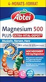 Abtei Magnesium 500 Plus Extra-Vital-Depot – Zur Unterstützung von Muskeln,...