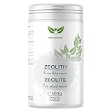 NaturaForte Zeolith Pulver 500g - Klinoptilolith 92%, Vulkanerde extra fein...