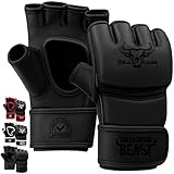 BEASTRAGE MMA Handschuhe für Männer und Frauen,Martial Arts Mitts Grappling...
