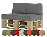 chilly pilley Palettenkissen Palettenauflage Palettenpolster Sitzkissen...