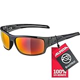 ALPINA TESTIDO - Verspiegelte und Bruchsichere Sport- & Fahrradbrille Mit 100%...