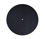 Dynavox Plattenteller-Auflage PM2 für Plattenspieler, antistatischer Filz, 30...