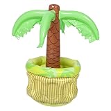 Neuytiky 68cm Hoch Aufblasbare Palme,Aufblasbarer Partykühler,Eiskübel...