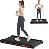 Lysole Walking Schwingungen Pad mit APP, Laufband für Zuhause 6 km/h, Walking...