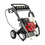 Benzin Hochdruckreiniger 2200 PSI, 4-Takt Terrassenreinger, 7.5HP...