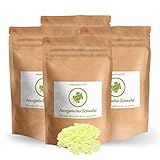 2 kg ANORGANISCHER Schwefel (4 x 500 g) - BESTSELLER Reinheit mind. 99,9% -...