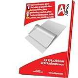 Albyco Laminierfolien, Laminiertaschen - Format A5, 154x216 mm - Dicke 2x125...