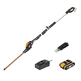 Worx 18 V (20 V MAX) Akku-Teleskop-Heckenschere PowerShare, 2,0 Ah Akku,...