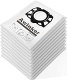 10 Stück KFI 357 Staubsaugerbeutel für Kärcher WD2 WD3 KWD1 KWD2 KWD3 WD3.200...