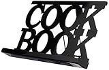 Cook Book Stabiler, Kochbuchständer für jede Küche (Schwarz ), cm