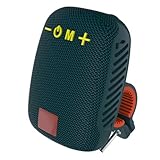 Tosuny Fahrrad Bluetooth Lautsprecher, Kabelloser Lenkerlautsprecher mit FM...