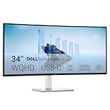 Dell 34 Plus USB-C Monitor - S3425DW, WQHD (3440x1440), 21:9 Curved, 120Hz, VA,...