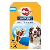 Pedigree DentaStix Daily Oral Care Zahnpflegesnack für mittelgroße Hunde –...