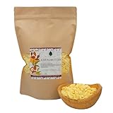 Woodflame Kakaobutter, Pastillen, 100g, Perfekt geeignet für Kosmetik,...
