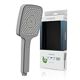 SCHÜTTE Handbrause HAWAII mit Antikalk-Noppen | Duschkopf mit komfortablem...