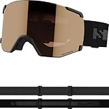 Salomon S/view Access Unisex-Brille Ski Snowboarden, Erweitertes Sichtfeld,...