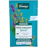 Kneipp Badekristalle Erkältungszeit Nacht - naturreines Badesalz der Saline...
