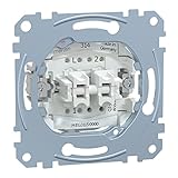 Schneider Electric Merten MEG3115-0000 Serienschalter, 2-Schaltkreise, 2 Wippen