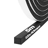 Storystore Dichtungsband Selbstklebend, Schaumstoff Dichtungsband 12 mm(B) x10...