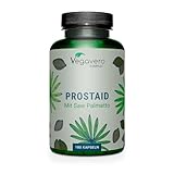 Prostata Komplex Vegavero® | 180 Kapseln Hochdosiert | Mit Sägepalmenextrakt,...
