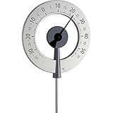TFA Dostmann Lollipop analoges Design-Gartenthermometer, 12.2055.10, wetterfest,...