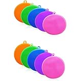 Küchen Silikon Schwamm,5 PCS Silikon-Reinigungsbürste,Geschirrspülmittel...