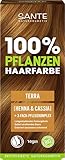 SANTE Naturkosmetik Pflanzenhaarfarbe - Terra - 100g - natürliche Coloration...