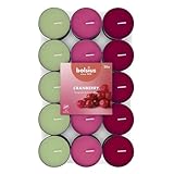Bolsius - 30 Duft theelichter - Mango - Brenndauer von 3,5 Stunden - Durchmesser...