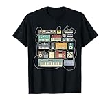 Synthesizer und Drum Machine by Mewzeek T Herren Schwarz S T-Shirt Klassisch...