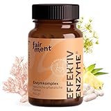 fairment EffektivEnzyme - Premium Enzyme-Komplex mit Bromelain, Sango...