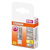 OSRAM Dimmbare LED Pin Lampe mit G9 Sockel, Warmweiss (2700K), 4.4W, Ersatz für...