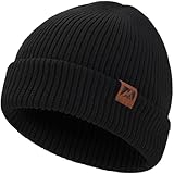 BARFULKER Beanie Mütze Herren Damen Winter, Warme Wintermütze Strickmütze...