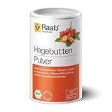 Raab Vitalfood® Bio Hagebutten Pulver (500 g) - Premium-Sorte AP-4® Hagebutte...