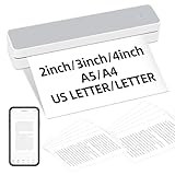 ATOMUS A4 Thermodrucker Tragbare Drucker Drahtloser Bluetooth 200DPI...
