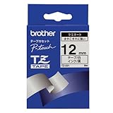 Brother TZE231 TZe-231 P-touch Schriftband (12mm breit, 8m lang, u.a. für...
