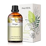 PHATOIL Ätherisches Öl Ingweröl 30 ml, Ätherische Öle Ingwer Reine...