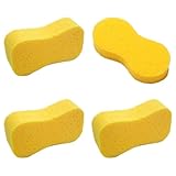 Lxtness 4 Stück autoschwamm, Schwamm autowäsche, autoschwamm lackschonend,...