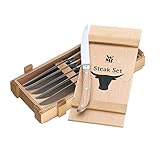 WMF Ranch Steakmesser Set 6-teilig, Spezialklingenstahl geschmiedet,...