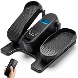 Amonax Mini Ellipsentrainer, Untertisch Elektrischer Crosstrainer für Zuhause,...