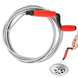Rohrreinigungsspirale Abflussreiniger 5m x 6mm Spirale Abfluss Rohrreinigung...