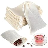 cobee 10.5x8.5cm Gewürzsäckchen zum Kochen Leere, 30 Stück Teebeutel für...