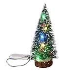 Mini Weihnachtsbaum Mit Licht Lampe Perfekt Für Ihr Zuhause Oder Büro Dekor...