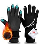 FORVEVO Skihandschuhe Herren Damen wasserdichte,Winterhandschuhe Herren Warme,3M...