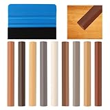 9 Stück Laminat Reparaturset, Parkett reparaturset mit Blauer Schaber...