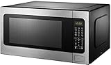 Black+Decker EM262AMY-PHB Mikrowelle mit Sensor Kochen, Edelstahl