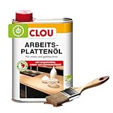 CLOU Arbeitsplatten-Öl für rohes und geöltes Holz, wasserabweisende und...