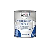 Schill Holzdeckenfarbe weiß (0,75 Liter)